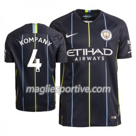 Completo Calcio Manchester City Kompany 4 Divisa Trasferta 2018/2019